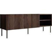 Meubella TV-Meubel Tartagal - Donkerbruin eiken - 150 cm