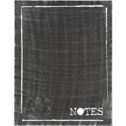 LABEL51 Wanddecoratie Memobord - Zwart - Metaal - 36x3x46 cm