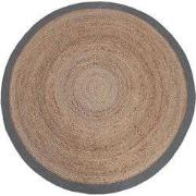 LABEL51 Vloerkleed Jute - Grijs - Jute - 90cm