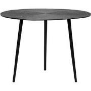 LABEL51 Salontafel Nobby - Zwart - Metaal - 60 cm
