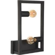 LABEL51 Wandlamp Quadrato - Zwart - Metaal