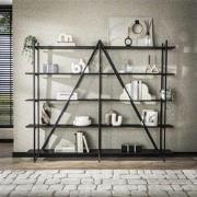 Hoyz Collection - Wandrek 220cm XL 5 Laags Piega - Grijs