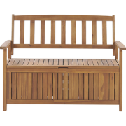Beliani SOVANA - Tuinbank-Lichte houtkleur-Acaciahout