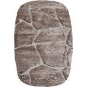 Vloerkleed Macy Bruin - Rounded Corners 200 x 290 cm