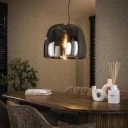 Hoyz Collection - Hanglamp 1L Drift XL Glass - Smoke Grey Glas