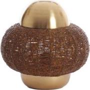 Light & Living - tafellamp - Cetara - bruin - metaal - nachtkastlamp -...