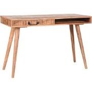 LABEL51 Bureau Steady - Rough - Mangohout - 118x50 cm