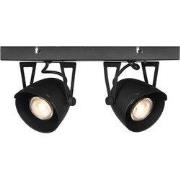 LABEL51 Spot Cap led - Zwart - Metaal - 2 Lichts