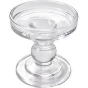 Clayre & Eef Kandelaar  Ø 9x9 cm Transparant Glas