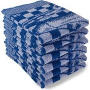 DoubleDry Luxe Keukenhanddoeken Set - 6 Stuks - 50x50 cm - 100% Katoen...