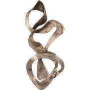 PTMD Neven Gold Casted Alu Metal Swirl Wall Panel S