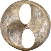 PTMD Deuie Brass Casted Alu Wall Panel Rounded Large