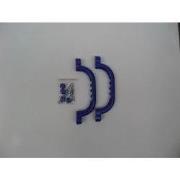 2 stuks - Handgrepen kunststof 250x75 mm per set 2 stuks incl. schroev...