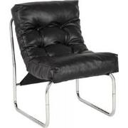 LOFT loungestoel 57x71x75 cm Zwart