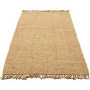 J-Line - Tapijt Havana Polyester Naturel/wit Small - 243x162x2cm