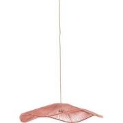 Light & Living - hanglamp - Rafa - oranje - textiel - E27 - 2976294