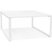 BAKUS vergadertafel 140x140x74 cm Wit