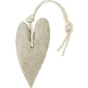 Mijn Stijl - Zeephanger Hart XL Taupe muntblad verbena