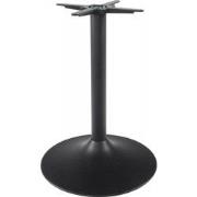 BLAK tafelpoot 60x60x73 cm Zwart