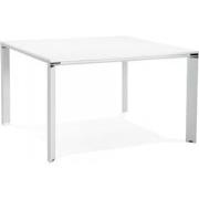 XLINE vergadertafel 140x140x746 cm Wit