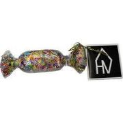Ornament - Xmas hanger - Candy - Glass - 3,5x3,5x9cm