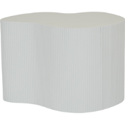 Side Table - Biting Lip- MDF - White - 60x60x40cm