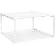 BAKUS vergadertafel 160x160x74 cm Wit