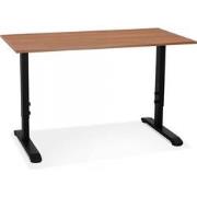 OSMOSE in hoogte verstelbaar bureau 140x80x67(86) cm Bruin