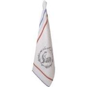 Clayre & Eef Theedoek  50x70 cm Beige Katoen Haan Keukenhanddoek