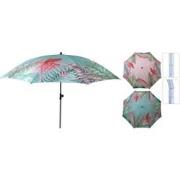 Strand Stokparasol D200 cm 2Ass 1 stuk