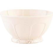Clayre & Eef Soepkom  400 ml Beige Keramiek Rond Serveerkom