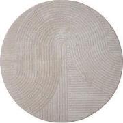 Vloerkleed Ella Beige Rond ø200 cm