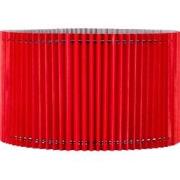 Papieren Gevouwen Lampenkap - Cilindrisch - Rood - ø40 x 20 cm - E27 f...