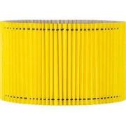 Papieren Gevouwen Lampenkap - Cilindrisch - Geel - ø40 x 20 cm - E27 f...
