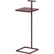 WOOOD Toste bijzettafel - Metaal - Aubergine - 64x22x22