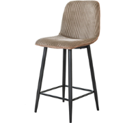 AnLi Style Barstoel Rib - Rock zand