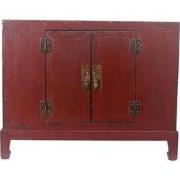 Fine Asianliving Antieke Chinese Kast Rood - Tianjin China
