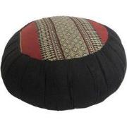 Fine Asianliving Thais Kussen Meditatie Zitkussen Rond Zafu Rood Kapok