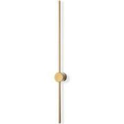 Design wandlamp van goudkleurig metaal L91 cm - SWORD