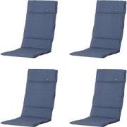 Madison -  Tuinkussen Fiber Deluxe Panama safier blue - Ca. 125x50 cm ...