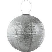 LUMIZ Solar tuinverlichting Tigres Rond - 40 cm - Zilver