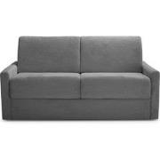 Slaapbank 3-zits in geribbeld fluweel L175 cm