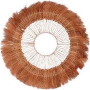 Furni-Surya Wandornament Bananenvezel Ø70 cm