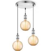 Home sweet home hanglamp Vintage 3L Spiral g180 - amber