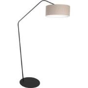 Anne Lighting - vloerlamp - ZigZag - grijs zwart - metaal - booglamp -...