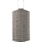 LUMIZ Solar tuinverlichting Mosaic Cylinder - 28 cm - Taupe