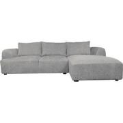 Tower living canterbury 2,5-al + chaise r - Taupe