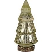 Clayre & Eef Kerstdecoratie met LED-verlichting Kerstboom Ø 8x16 cm Ge...