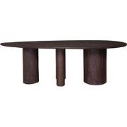 Eettafel Amir 240 x 120 cm - Espresso Mangohout