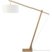 Vloerlamp Montblanc - Bamboe/Wit - 175x60x207cm